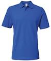 GD35 64800 Softstyle Adult Double Pique Polo Shirt Royal Blue colour image